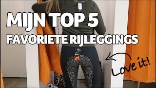 Mijn TOP 5 favoriete RIJLEGGINGS  Epplejeck [upl. by Ikcaj]