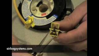 Airbag Systems How to Test a Clock Spring [upl. by Rahsab]