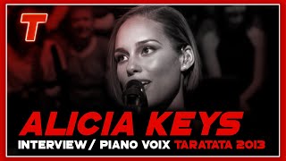 Alicia Keys Interview  piano voix Intégrale [upl. by Suzann]