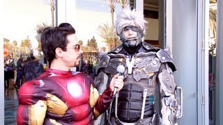 Raiden Interview WonderCon 2013 [upl. by Xad]