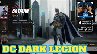 DC DARK LEGION GAMEPLAYWALKTHROUGH [upl. by Tnarud]