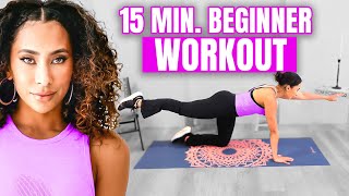 15 MINUTE PILATES FOR BEGINNERS Get started on your Pilates journey TODAY No Equipment Needed [upl. by Sidnac]