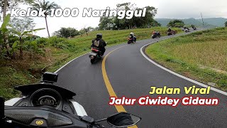 Kelok 1000 Naringgul Jalur Ciwidey Cidaun Cianjur Selatan Jawa Barat Motovlogging [upl. by Cartan]