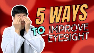 5 ways to naturally improve your eyesight  Optometrist Explains [upl. by Bechler263]