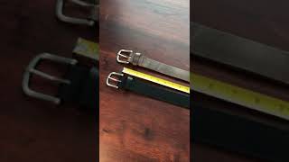 How to size Horween Belts [upl. by Masry]