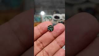 dark green moissanite Diamond stone WhatsApp 03000831807 [upl. by Ahsienauq]