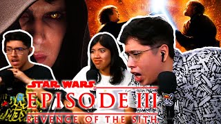 Star wars episodio III  la venganza de los sith PELICULA REACCION VIENDO POR PRIMERA VEZ [upl. by Amorita60]