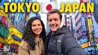 OUR FIRST TIME IN JAPAN 🇯🇵 TOKYO Culture Shock [upl. by Melena715]