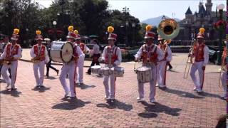 HK Disneyland Band  Trumpet Samba  Mar 10 2013 [upl. by Aoniak]