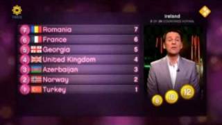 EUROVISION 2010 FINAL  VOTING 15 [upl. by Seed994]