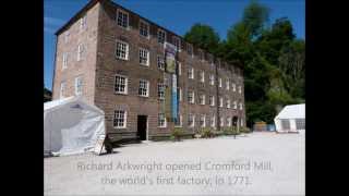 Pete Castle sings The Cotton Mills Now at Cromford [upl. by Atinav]