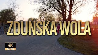 Zduńska Wola  Wiosna 2022  Spacer po Zduńskiej Woli  Binaural Audio 🎧 4k [upl. by Atikkin]