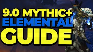 ⚡ Elemental Shaman Guide How to MAXIMIZE damage RotationMythic  DPS TIPSTRICKS  Shadowlands [upl. by Esiole]