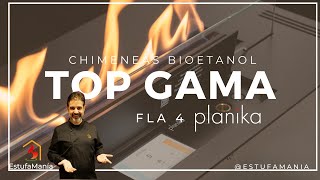 La mejor chimenea de bioetanol FLA 4 PLANIKA [upl. by Chu229]