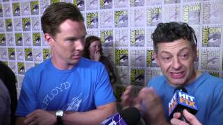 Benedict Cumberbatch on learning mocap from Andy Serkis in The Hobbit [upl. by Gratt]