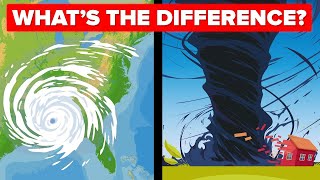 What’s the Real Difference Between Hurricanes and Tornados [upl. by Artenal329]