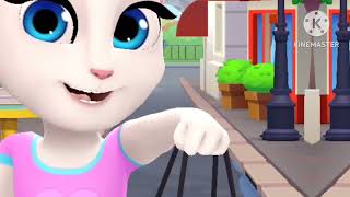 Talking Angela Tom Everything Entertainment [upl. by Airamat926]