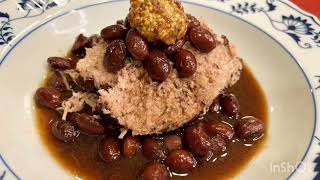 Japanese medicinal mealIf you have swelling eat pork and black beans stew [upl. by Novick242]