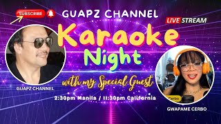 KARAOKE NIGHT HOSTED BY GUAPZ amp GWAPAME [upl. by Zetnahs]