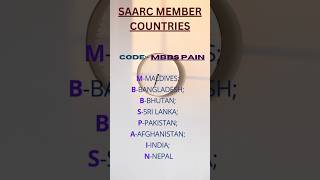 SAARC COUNTRIES [upl. by Meeharb982]