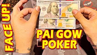 I PLAY FACE UP PAI GOW POKER [upl. by Tut]