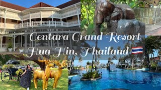 Centara Grand Resort Thailand room tour  5 star hotel in Hua Hin  cheap resort review in thailand [upl. by Hannaj938]