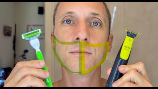 Gillette Razor VS OneBlade Electric Shaver [upl. by Arnie]