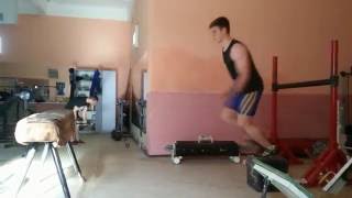 Summer skeleton sport training Vladyslav Heraskevych 17 yold Ukraine [upl. by Isherwood]