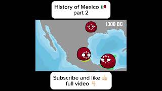 Countryballs  History of Mexico 2 countryballs polandball history mexico ww2 america [upl. by Legnaros]