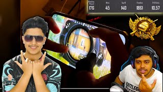 SHOCKING RANK 1 PAKISTANI Conqueror Reflex PRO Player CRYPTO BEST Moments in PUBG Mobile [upl. by Vivia]