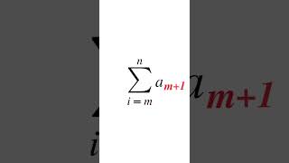 Series Sigma Notation and Summation Notation maths proof derive science [upl. by Arno]