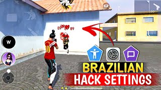 Top 5 HEADSHOT Settings for Free Fire Mobile  free fire headshot setting [upl. by Leviralc]