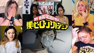 Nighteye Death  My Hero Academia Season 4 Episode 14  REACTION MASHUP [upl. by Naerda]