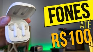 Melhores FONES BLUETOOTH até R100 ALIEXPRESS 2024 [upl. by Ruella642]