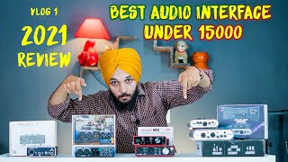 Best Audio Interfaces under ₹15000 budget 2021  V1  Explore With Cj [upl. by Bluh]