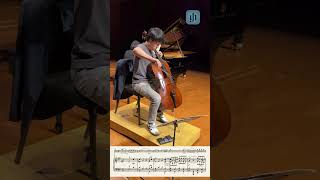 Yibai Chen and Boyang Shi perform César Francks Sonata for Cello and piano 4th movement [upl. by Vipul414]