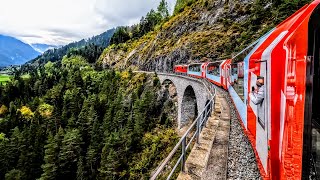 GLACIER EXPRESS  Saint Moritz to Zermatt  3rd October 2024 [upl. by Yahsram730]