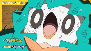 Rowlet vs Decidueye  Pokémon the Series Sun amp Moon–Ultra Legends  Official Clip [upl. by Teresina]