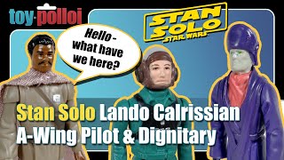 Stan Solo General Calrissian  AWing Pilot amp Imperial Dignitary review  Star Wars  Toy Polloi [upl. by Hodgkinson781]