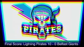 Goals from Lightning Pirates vs Belfast 24 Sep 2022 [upl. by Lyred876]