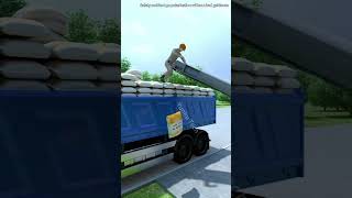 Fasten your safety harness when unloading safetyharness smartsafetyharness besafe fyp safety [upl. by Eide75]