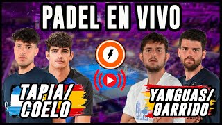 Coello Tapia vs Yanguas Garrido  Premier Padel Qatar Major  Final  En VIVO [upl. by Hsejar]