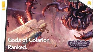 Pathfinder Lore Gods of Golarion  RANKED [upl. by Harman]