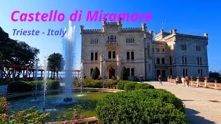 Castle Miramare  Trieste 🇮🇹 Italy  2024 [upl. by Madi38]