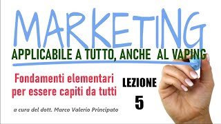 Fondamenti elementari di Marketing  Lezione 5 [upl. by Atrebla]