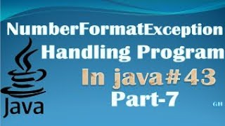 NumberFormatException in java  NumberFormat in java with Example  In Hindi [upl. by Jordana]