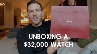 Unboxing one of the most expensive Cartier Santos watches Is it worth the hype [upl. by Dave]