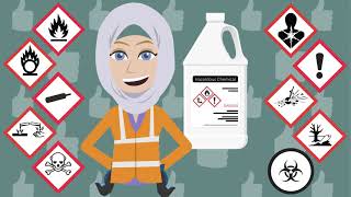 Newcomers and the Workplace Stay Safe at Work with WHMIS  Pictograms [upl. by Hermina]