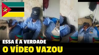 VAZOU O VÍDEO Polícia de Moçambique [upl. by Yelahs]