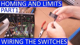 CNC Mach3  Homing and Limits Part1  Wiring It Up [upl. by Cochrane]